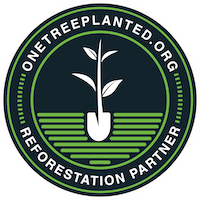 Logo af One Tree Planted med hjemmesidetitel